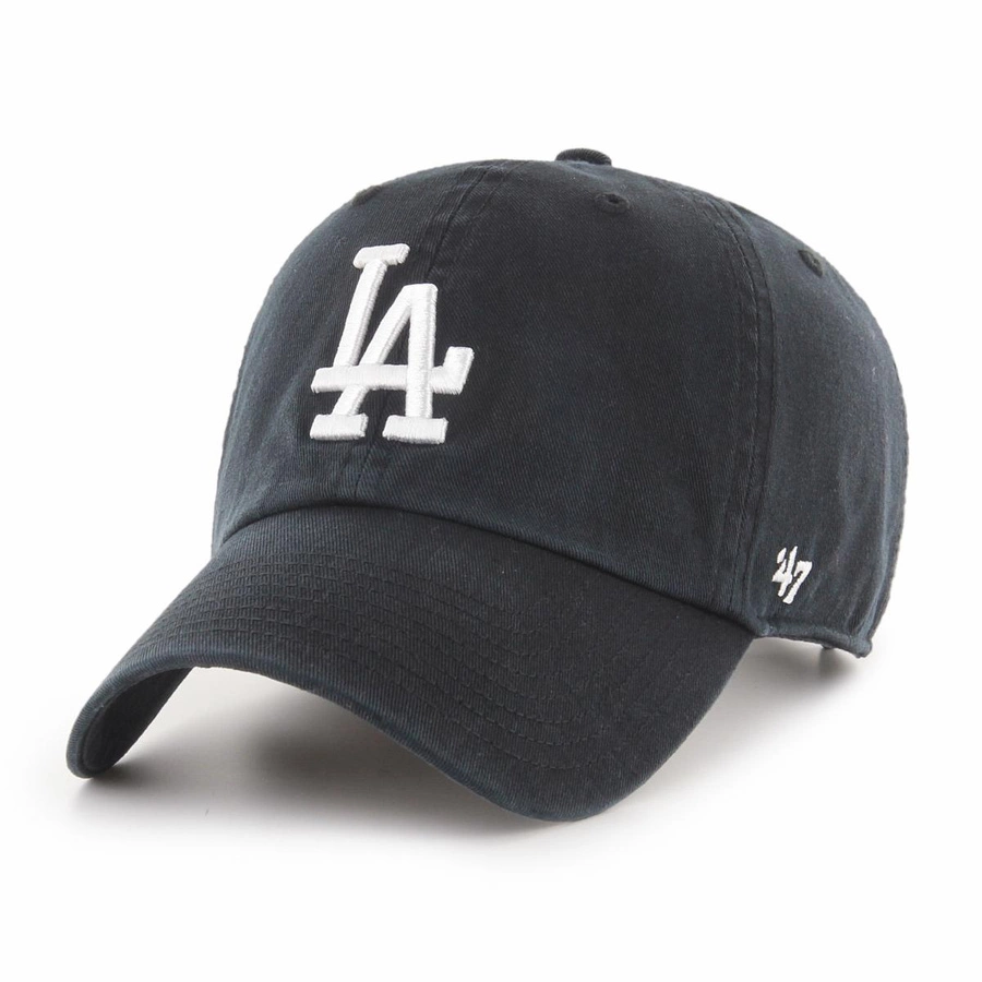 Czapka 47 Brand MLB Los Angeles Dodgers '47 CLEAN UP B-RGW12GWS-BKJ