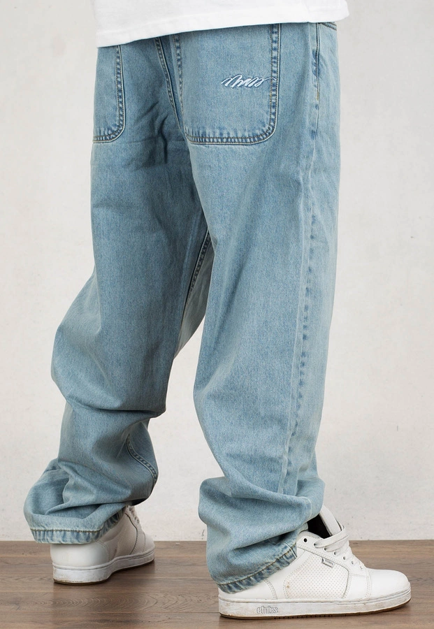 Spodnie Mass Jeans Baggy Fit Ignite light blue