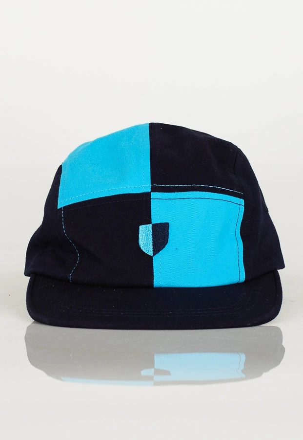 Czapka 5 Panel Prosto Chezzy granatowo niebieska