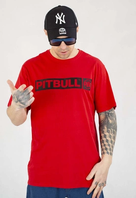 T-shirt Pit Bull Hilltop 170 ciemny czerwony