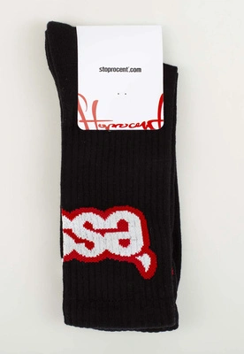 Skiety Stoprocent ESSA czarno czerwone