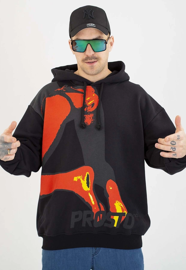 Bluza Prosto Z kapturem NSFW czarna