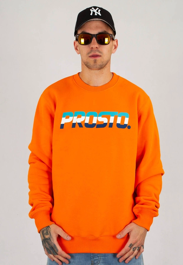 Bluza Prosto Cliche pomarańczowa