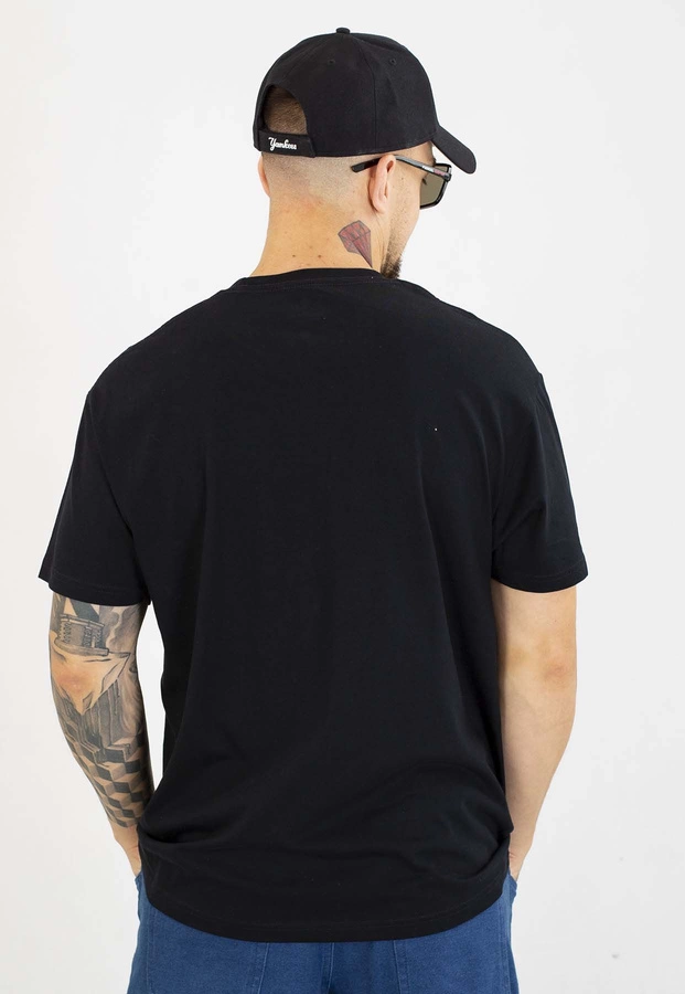 T-shirt Jigga Wear Color Spray biały i czarny