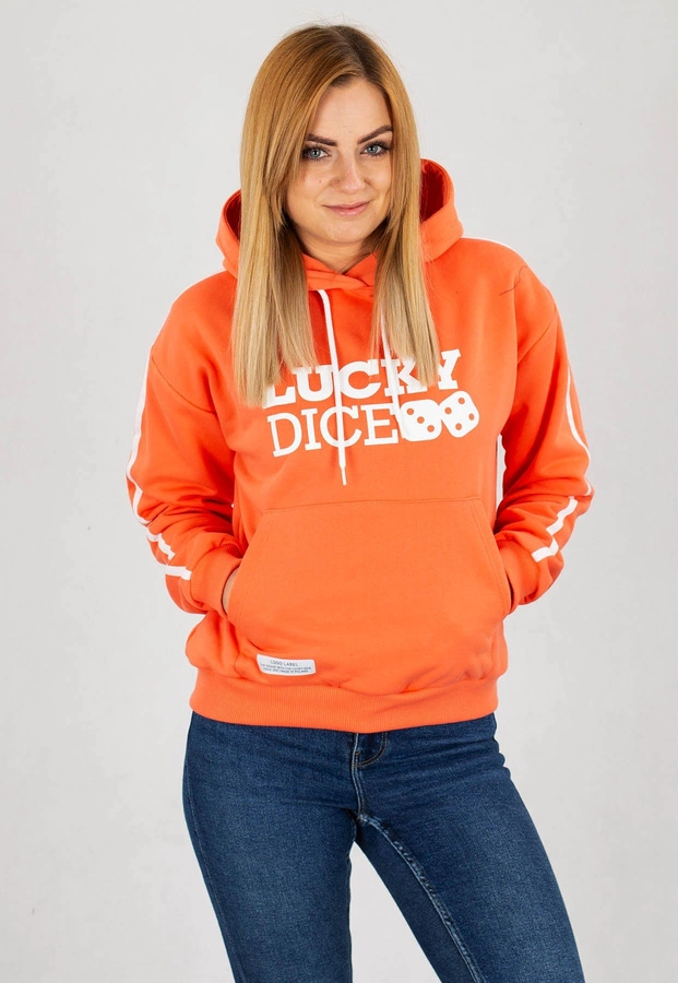 Bluza Lucky Dice Classic PJP brzoskwiniowa