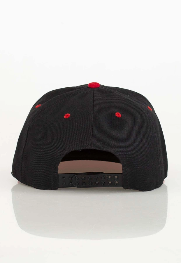 Czapka Snapback Diil Laur czarno czerwona