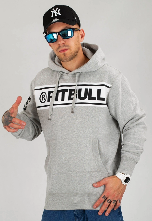 Bluza Pit Bull Potomac szara melanż