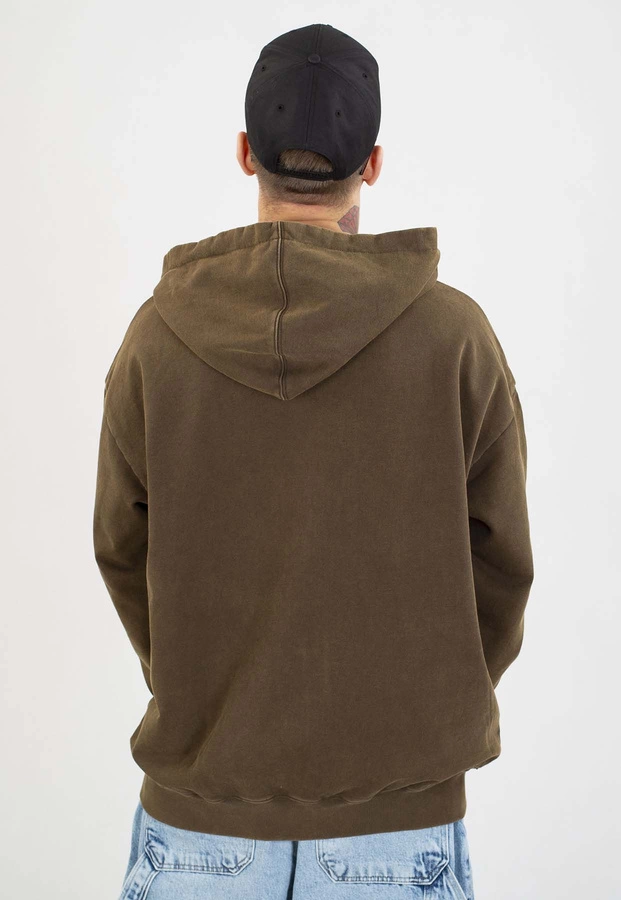 Bluza Prosto Z kapturem ZIP Athletic washed brown