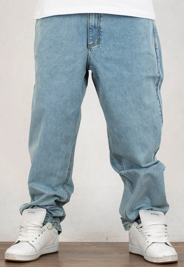 Spodnie Mass Jeans Baggy Fit Ignite light blue