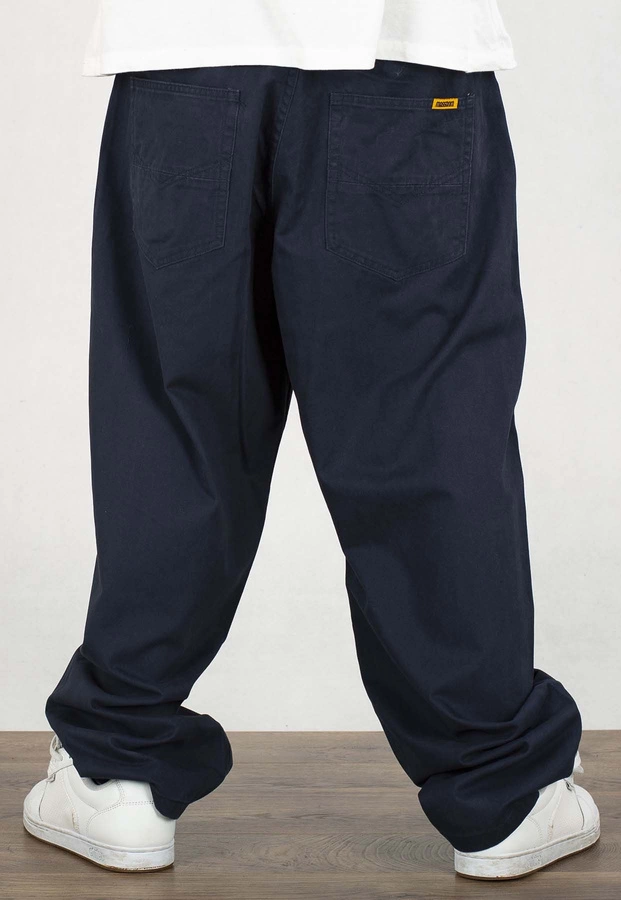 Spodnie Mass Pants Baggy Fit Slang granatowe