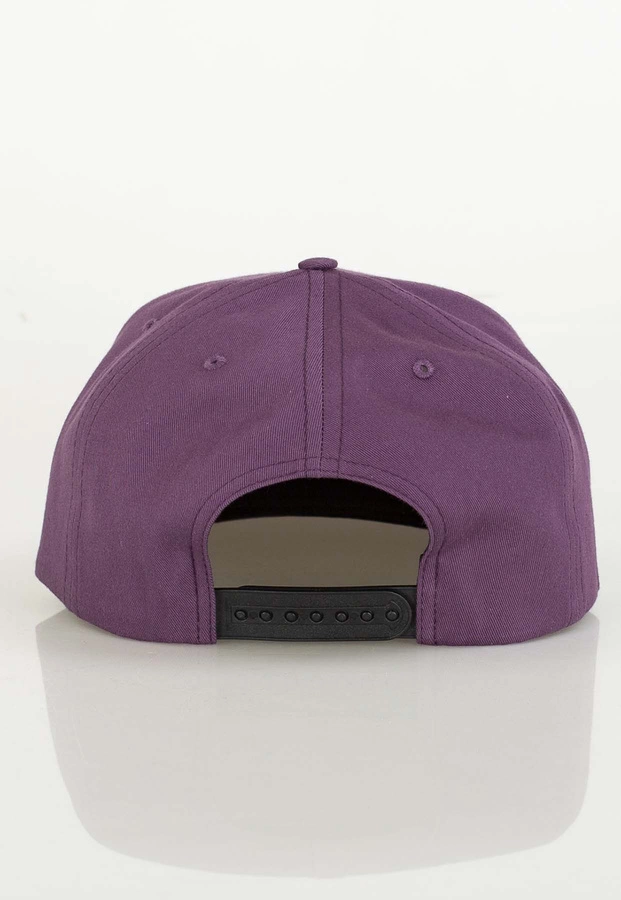 Czapka Snapback Diil Gotic fioletowo biała