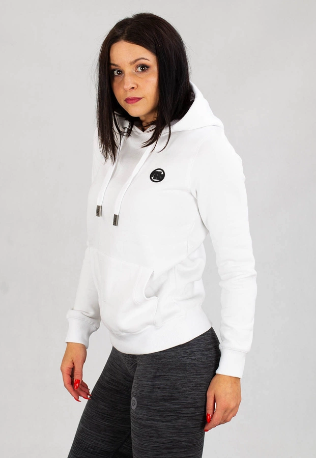 Bluza Pit Bull Small Logo biała