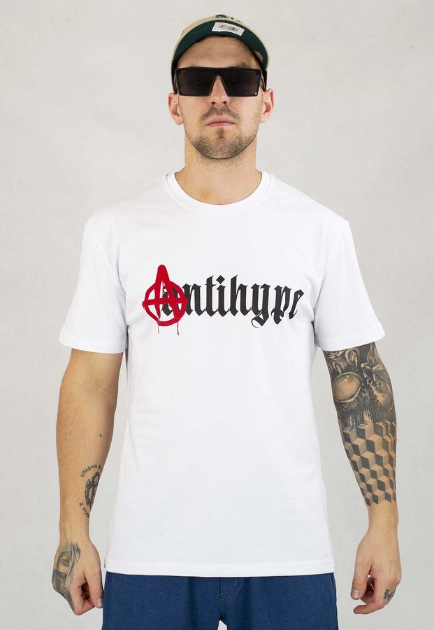 T-shirt Antihype Antihype biały