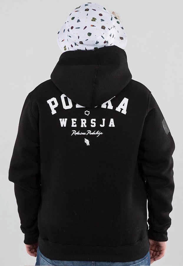 Bluza Polska Wersja PW Godło czarna