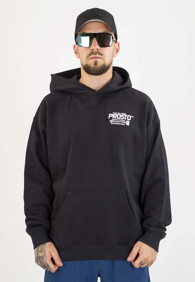 Bluza Prosto Z kapturem Flathead czarna
