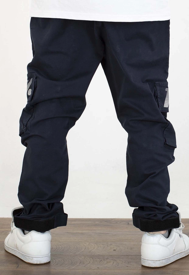 Spodnie Stoprocent Joggery Stoshade granatowe