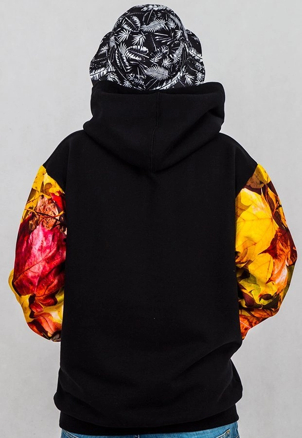 Bluza SSG Liście czarna