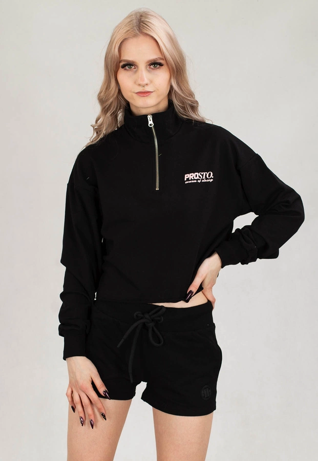 Bluza Prosto ZIP Genuma czarna