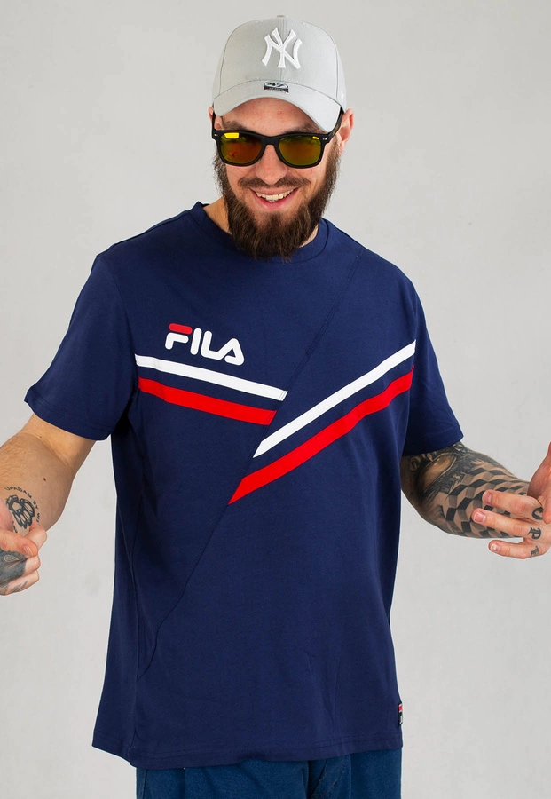 T-shirt Fila Znaim Tee FAM0089 niebieski