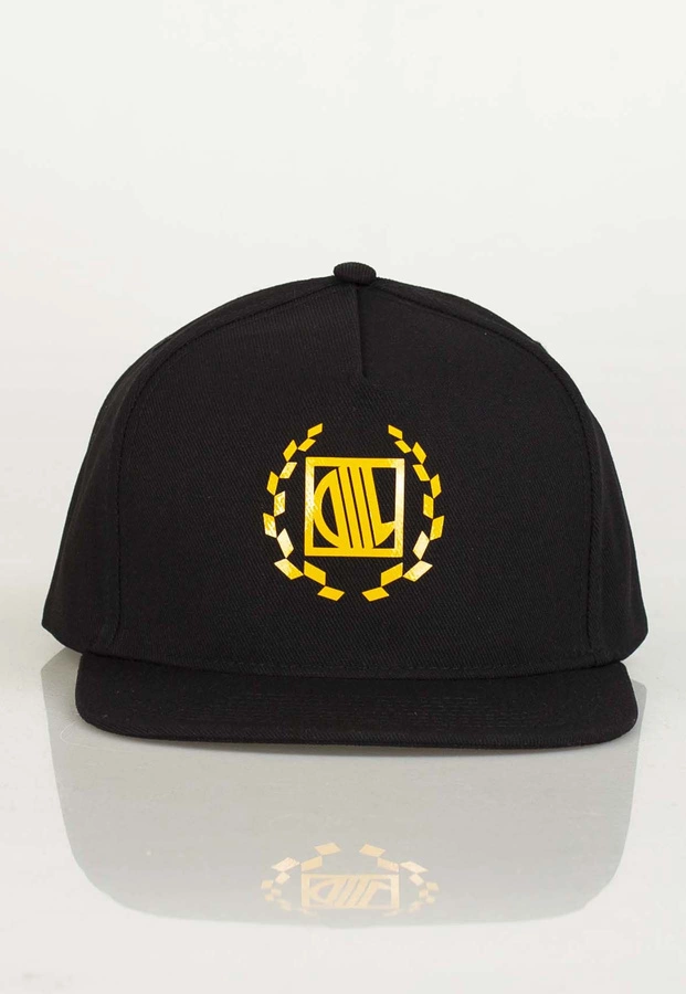 Czapka Snapback Diil Laur Sito czarno żółta