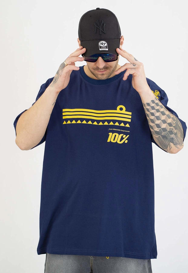 T-shirt Stoprocent Armator Admirał granatowy