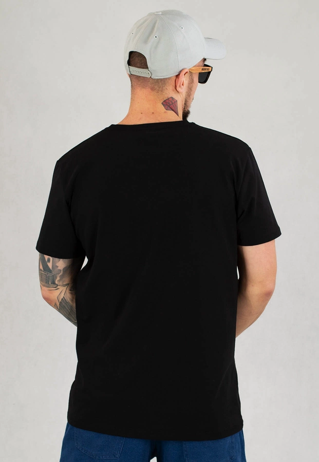 T-shirt Patriotic CLS czarno złoty