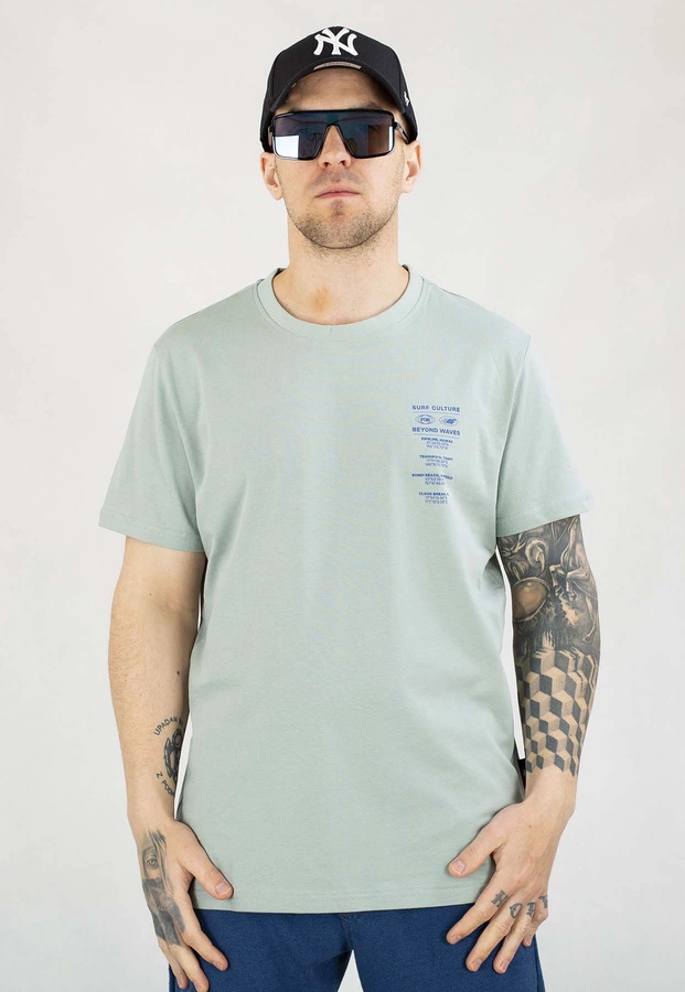 T-shirt 4F M2536 miętowy