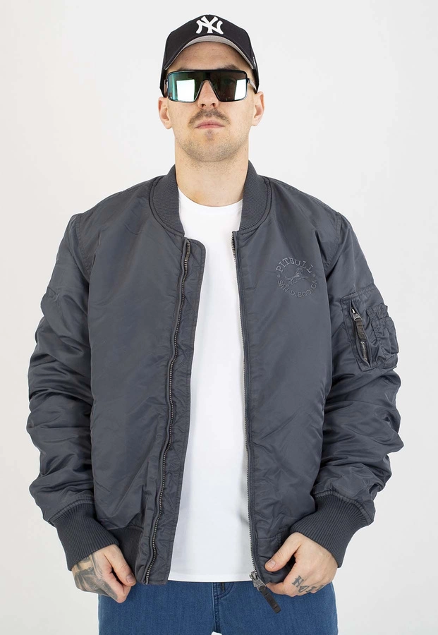 Kurtka Pit Bull Przejściowa Hacket Washed graphite