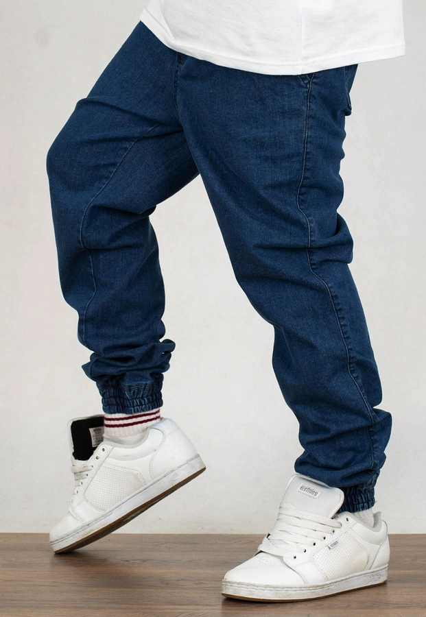 Spodnie Dudek P56 Jogger Jeans AMH niebieskie