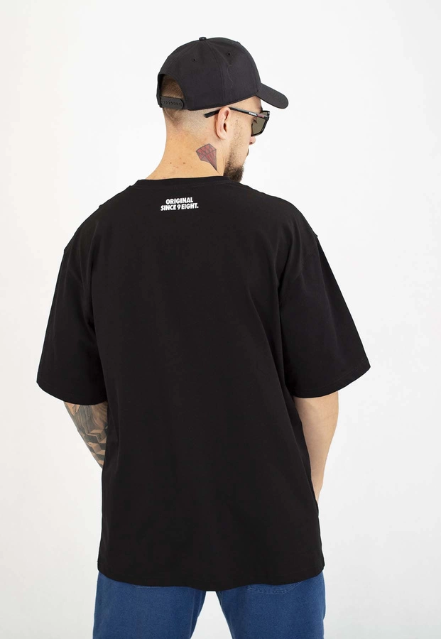 T-shirt Mass Pocket Sign czarny