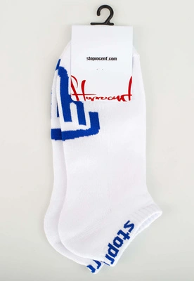 Skiety Stoprocent FY biało niebieskie