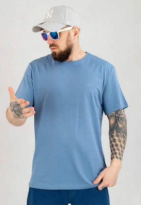 T-shirt 4F Regular M1154 denim