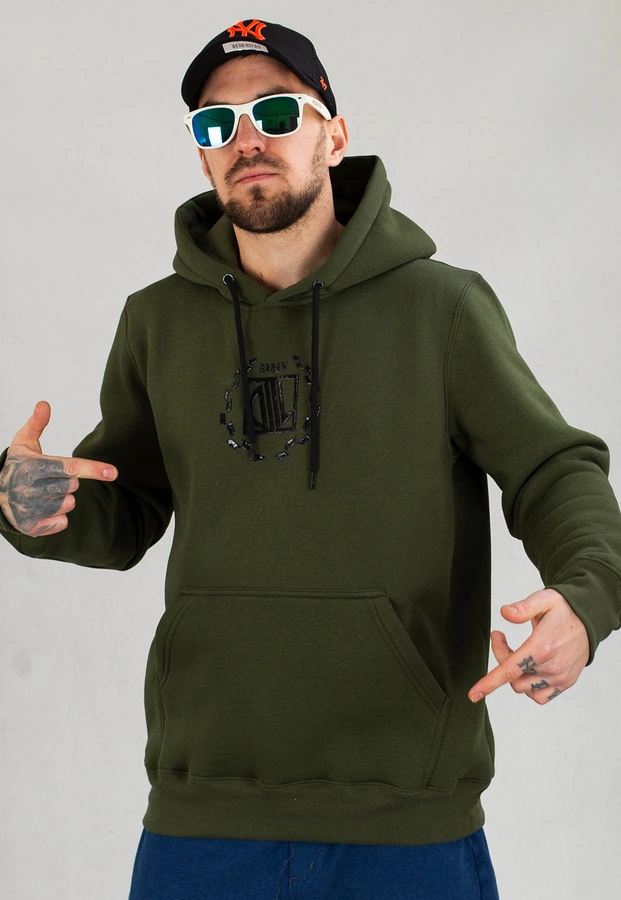 Bluza Diil Z Kapturem Laur Zelo khaki