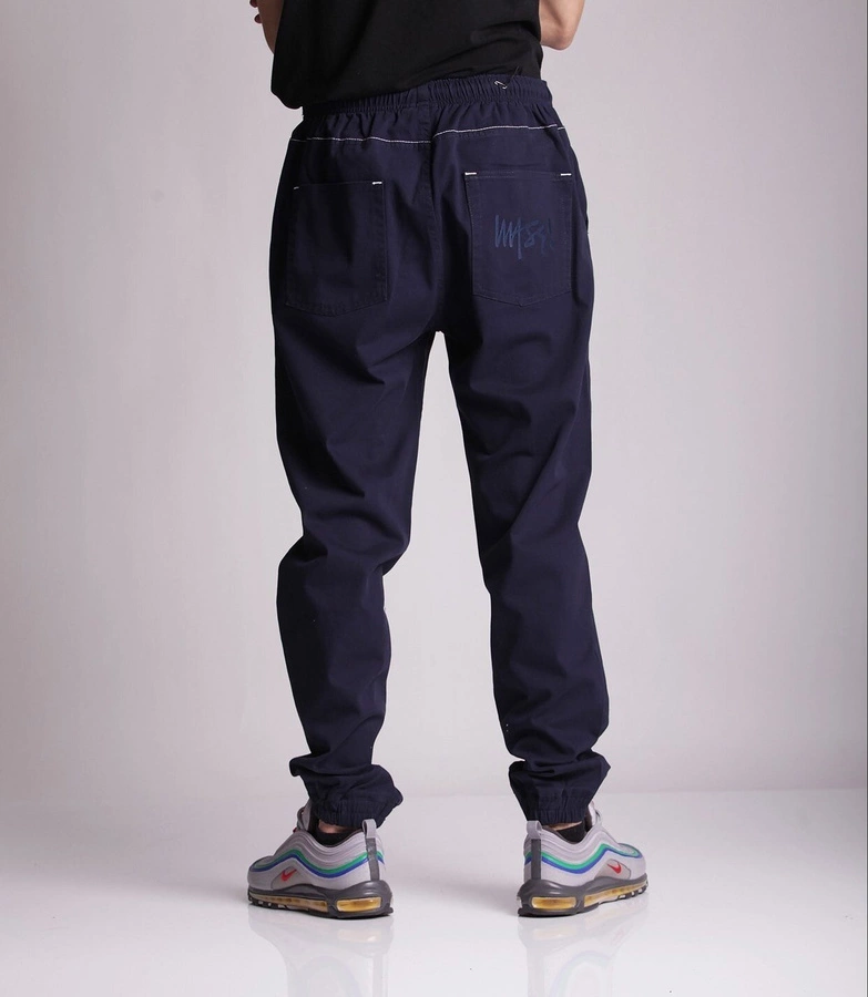 Mass SIGNATURE Jogger Pants Granatowy