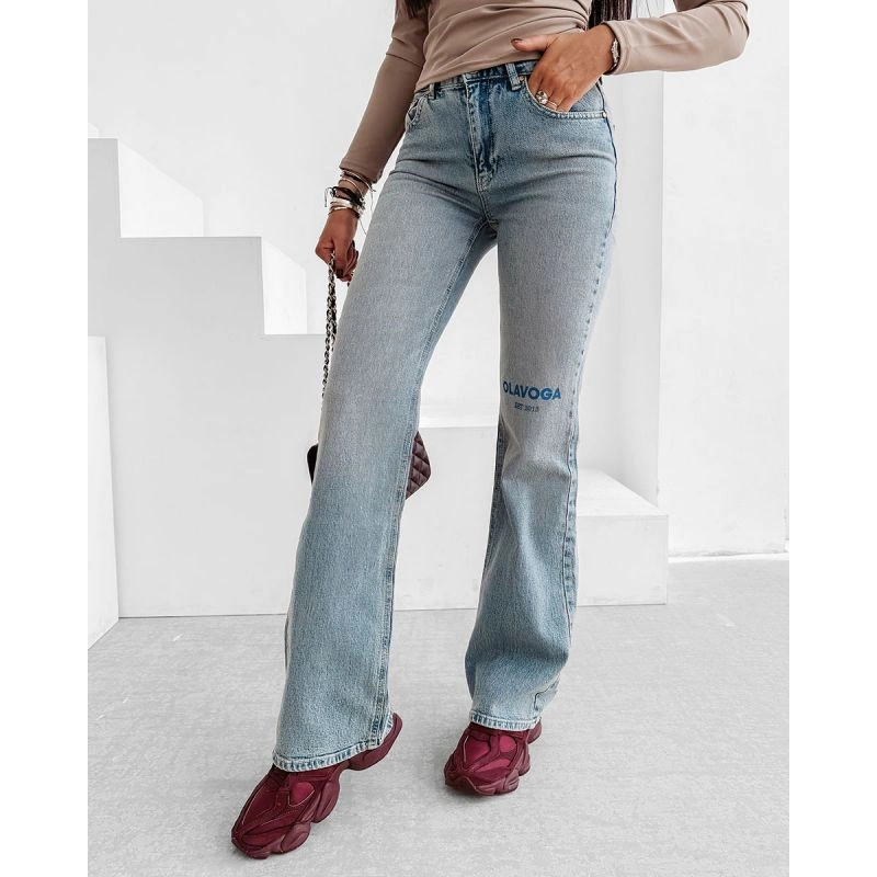 Spodnie Olavoga Zoio niebieskie