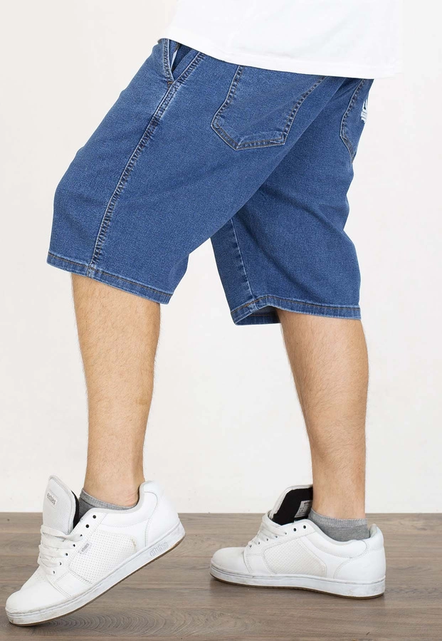 Spodenki Jigga Wear Baggy Crown Dark Blue White