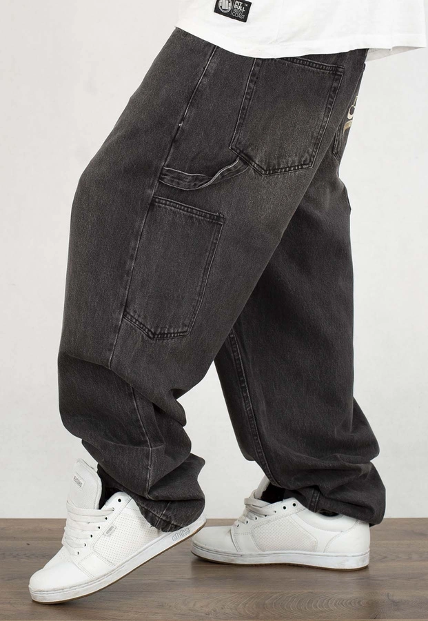 Spodnie Mass Jeans Extra Baggy Fit Prospect black washed