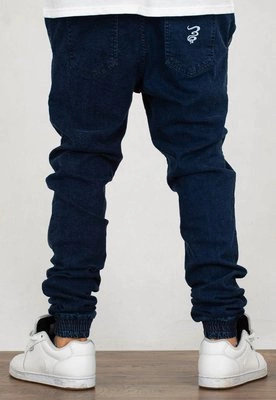 Spodnie Grube Lolo Dymek 002 dark blue