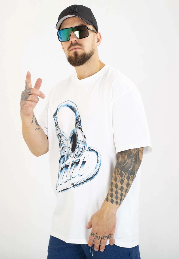 T-shirt Karl Kani Headphone Print PD00005347 biały