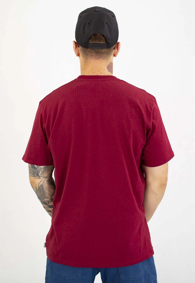 T-shirt Diil Line bordowy