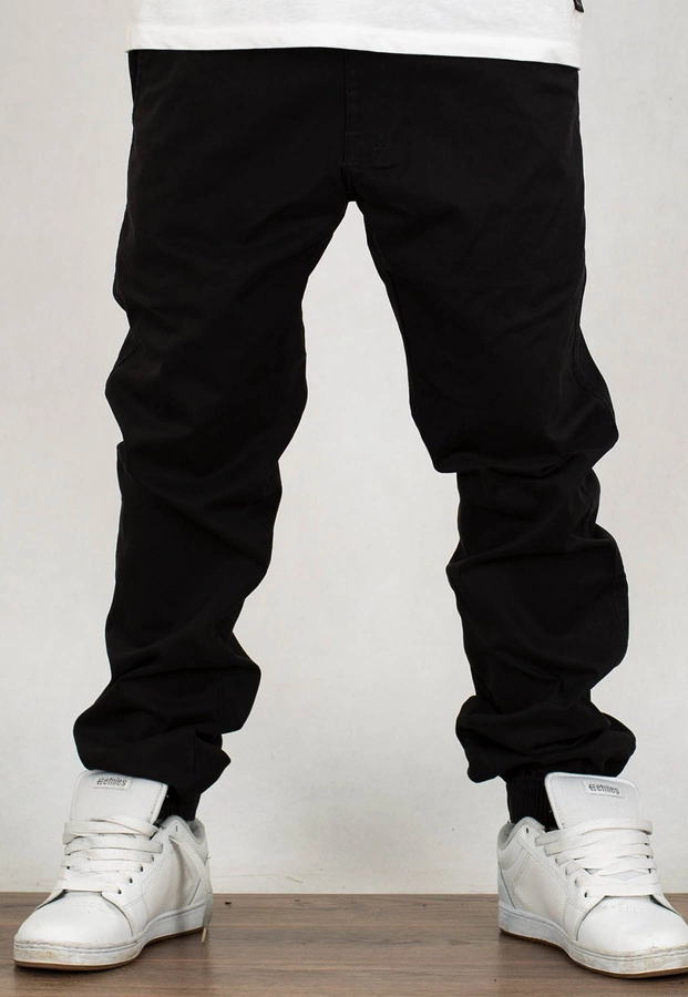 Spodnie Prosto Chino Jogger Evening czarne