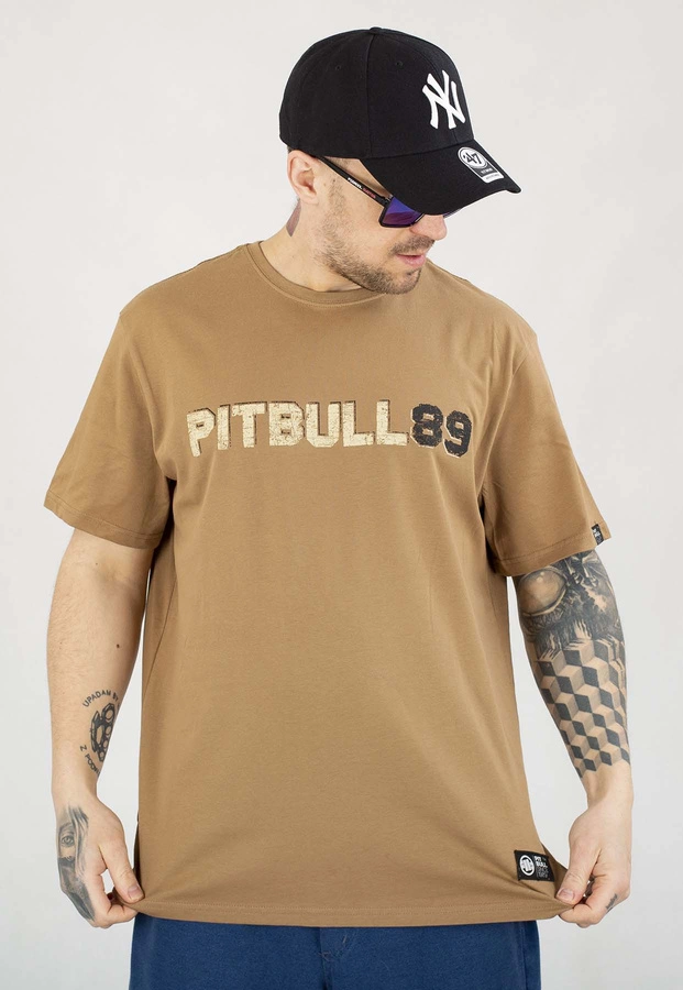 T-shirt Pit Bull 170 Dog 89 coyote brown