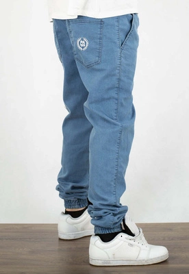 Spodnie Patriotic Jeansowe Laur jasno niebieskie