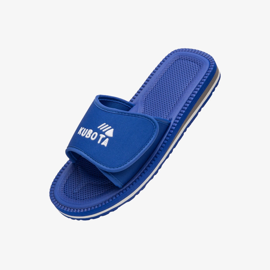 Klapki Kubota Rzep K0000-100-006-14-1 niebieskie