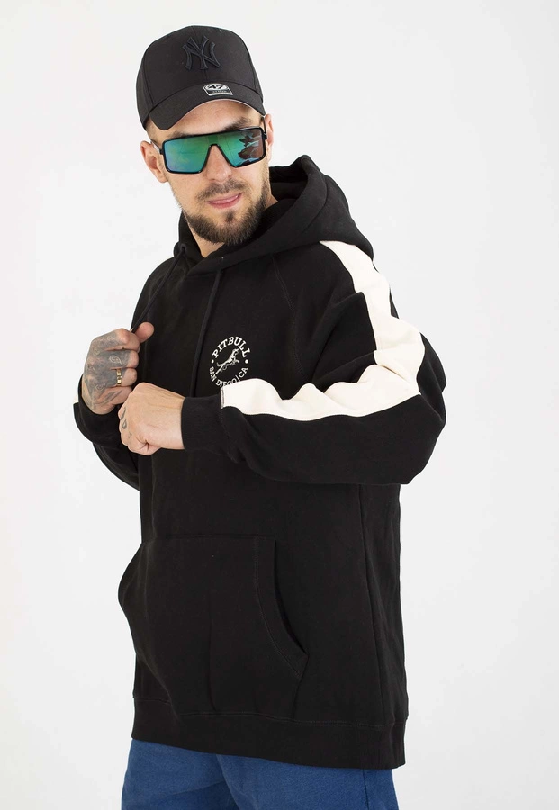 Bluza Pit Bull Z Kapturem San Diego CA black