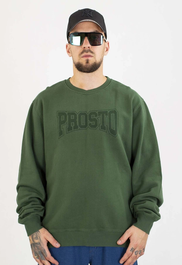 Bluza Prosto Bez Kaptura College khaki