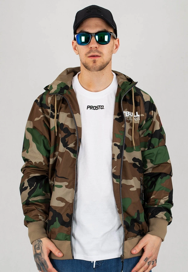 Kurtka Pit Bull Athletic woodland camo