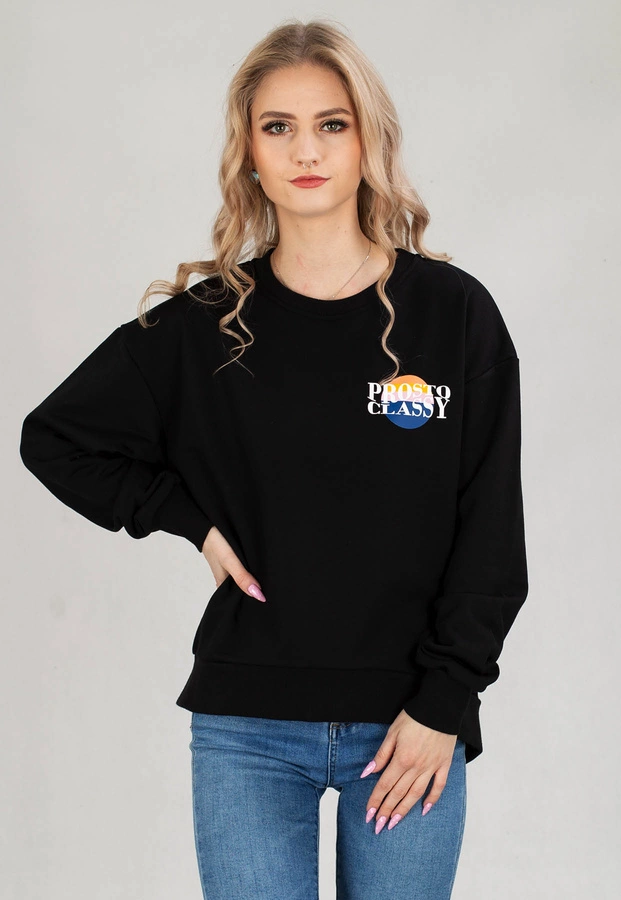 Bluza Prosto Crewneck Peeta czarna