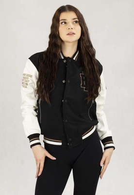 Kurtka Pit Bull Wiosenna Orchid czarna