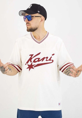 T-shirt Karl Kani Varsity Star Football Jersey PD00007554 beżowy